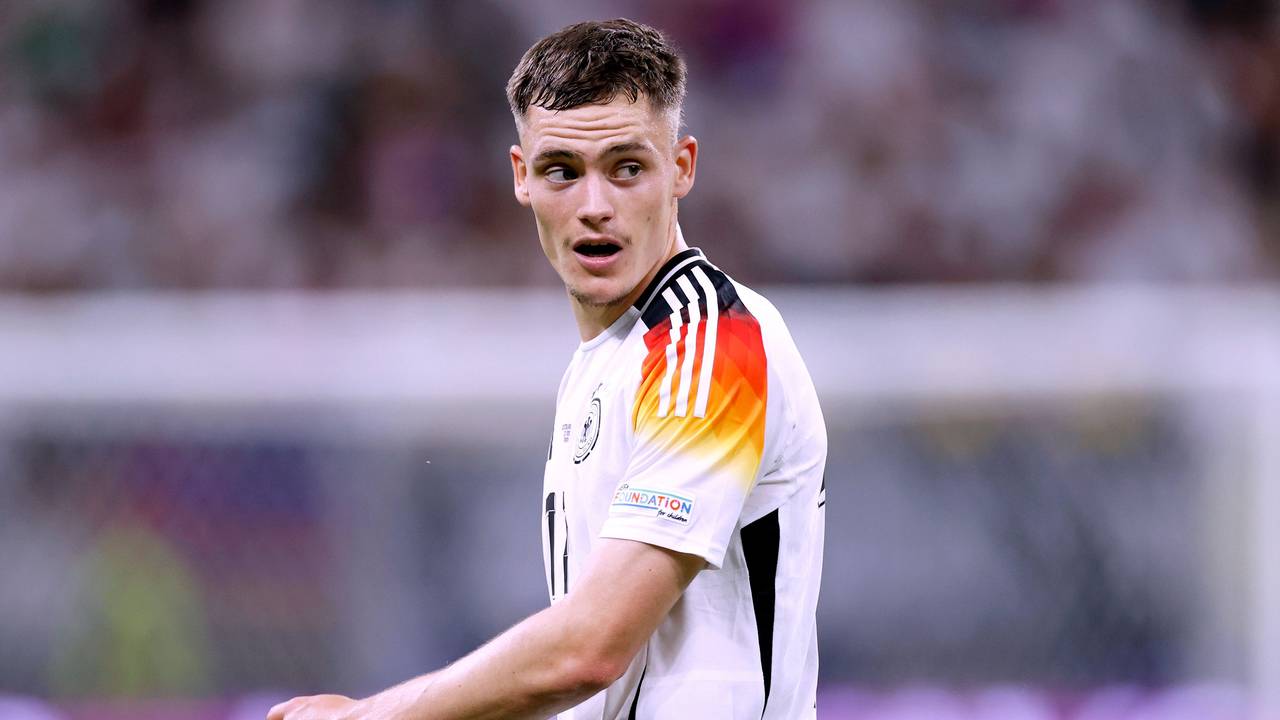 Florian Wirtz während des dritten Gruppenspiels bei der EM 2024 gegen die Schweiz am 23. Juni 2024.