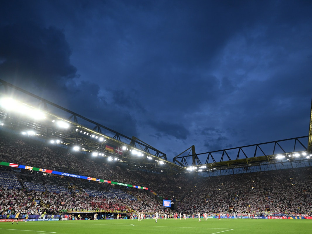 Westfalenstadion während EM-Spiel