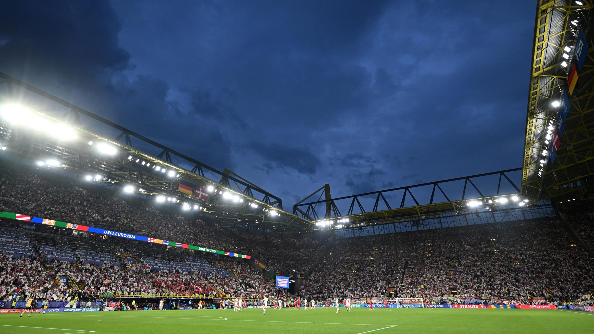 Westfalenstadion während EM-Spiel