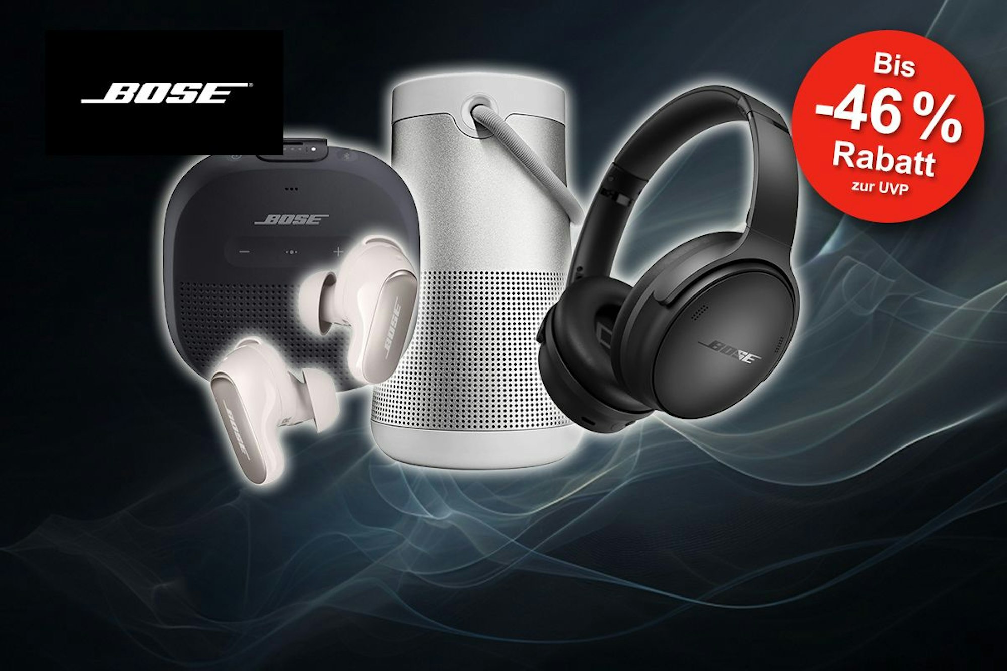 Bose Angebote bei Amazon – Jetzt bis zu 46% auf BOSE Audio Produkte sparen
