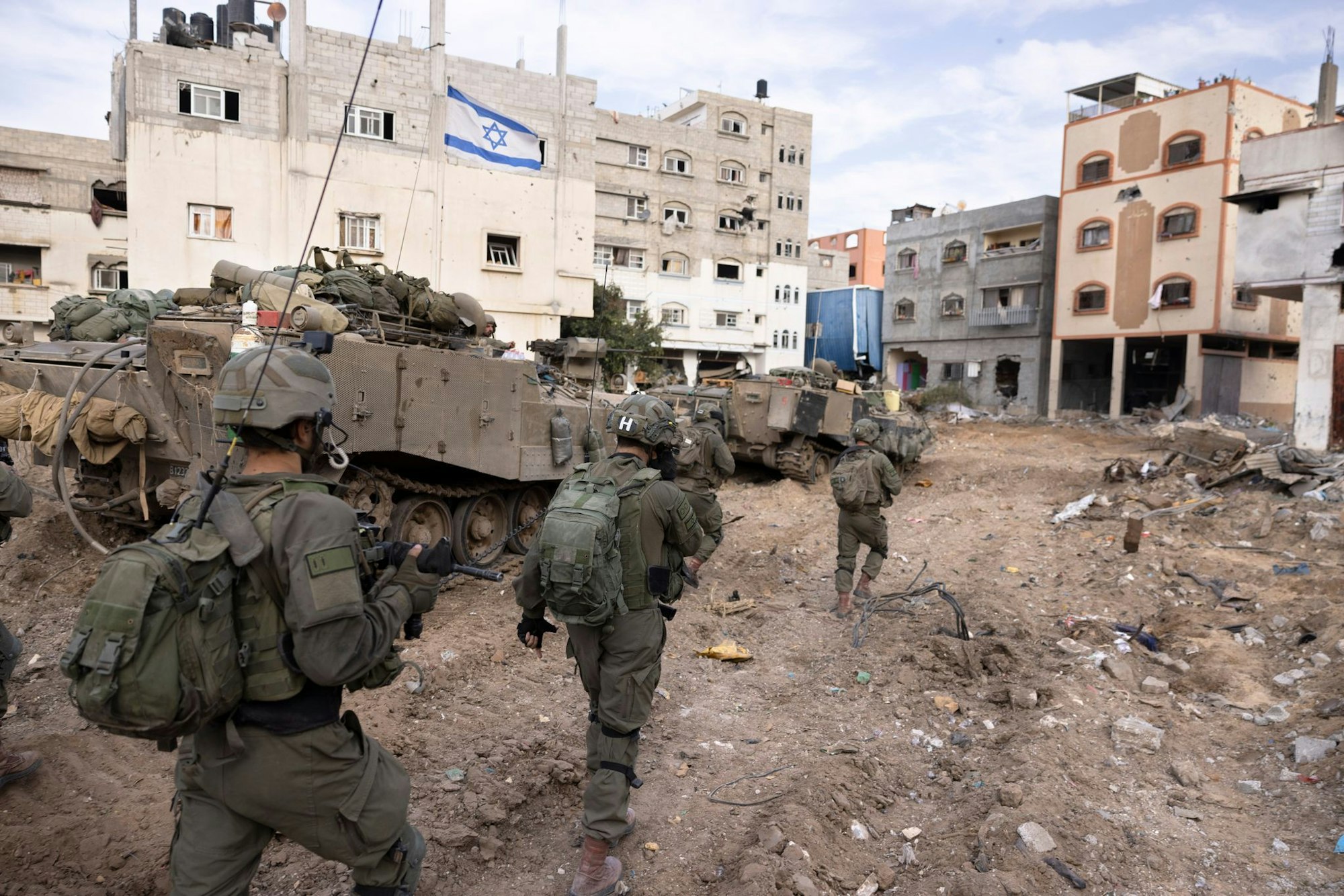 Die große Bodenoffensive gegen die Hamas im Gazastreifen könnte sich ihrem Ende nähern. (Archivbild)