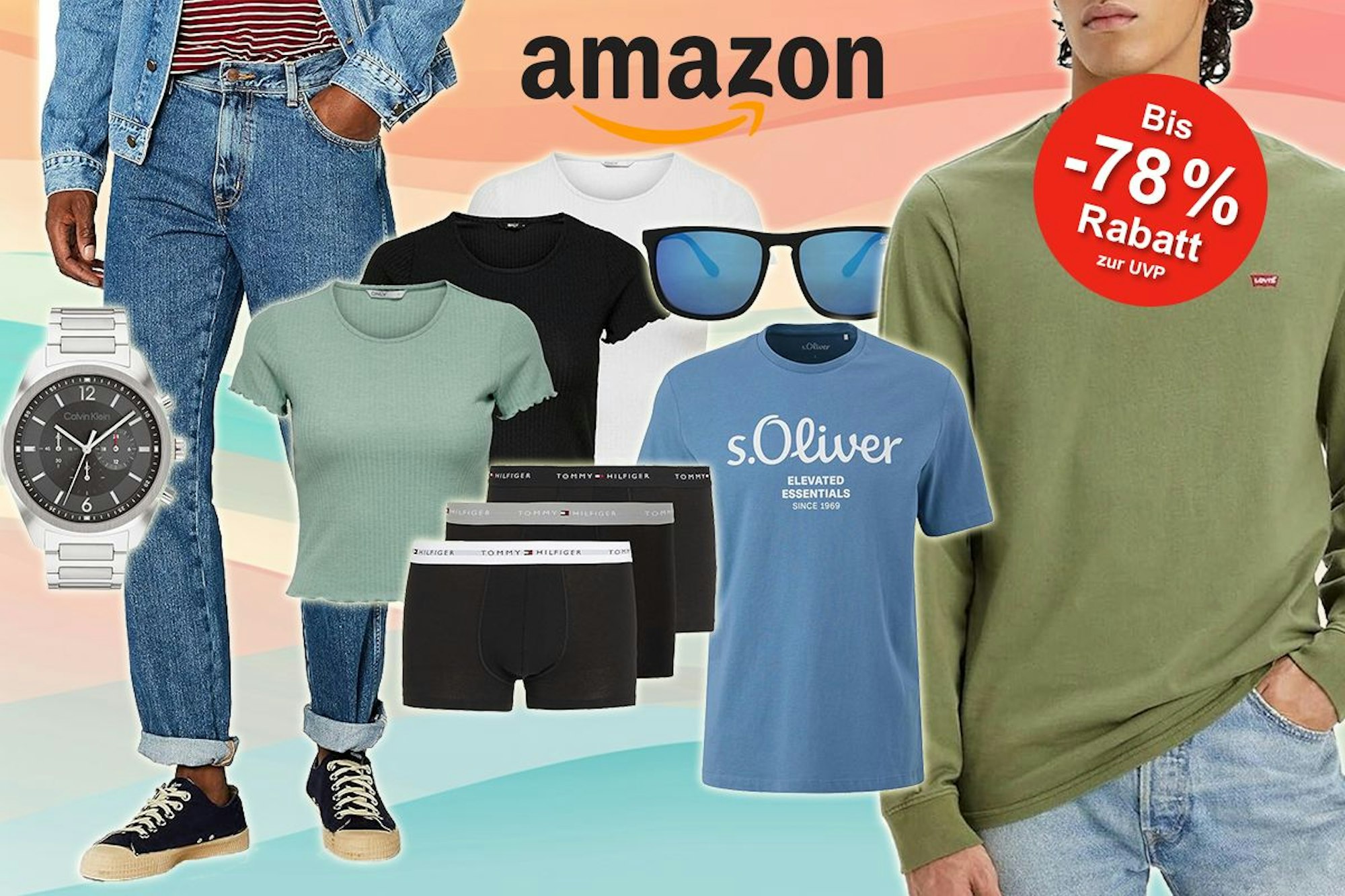 Amazon Juli Fashion Sale: Spare bis zu 78% auf angesagte Mode bei Amazon
