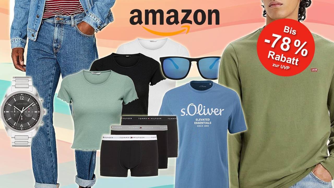 Amazon Juli Fashion Sale: Spare bis zu 78% auf angesagte Mode bei Amazon