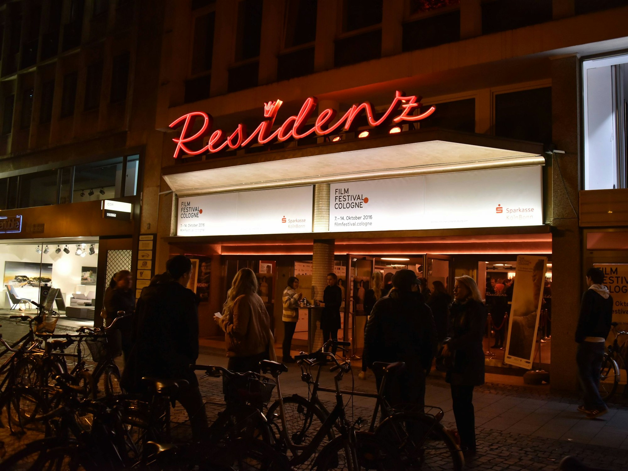 Das Residenz Theater am 09.10.2016 in Köln beim Film Festival Cologne.