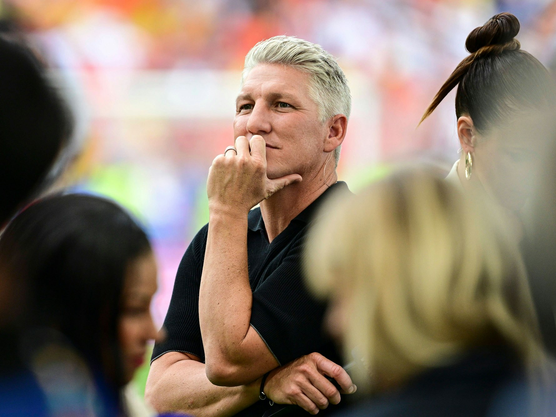 ARD-Experte Bastian Schweinsteiger werden dem Viertelfinale zwischen Deutschland und Spanien am Freitagabend (5. Juli 2024).