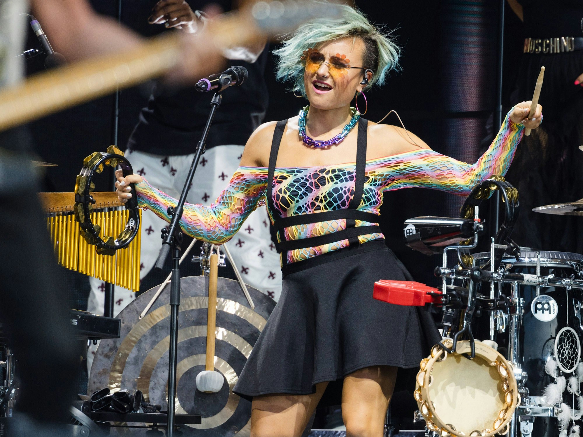 Charly Klauser beim Konzert von Peter Maffay.