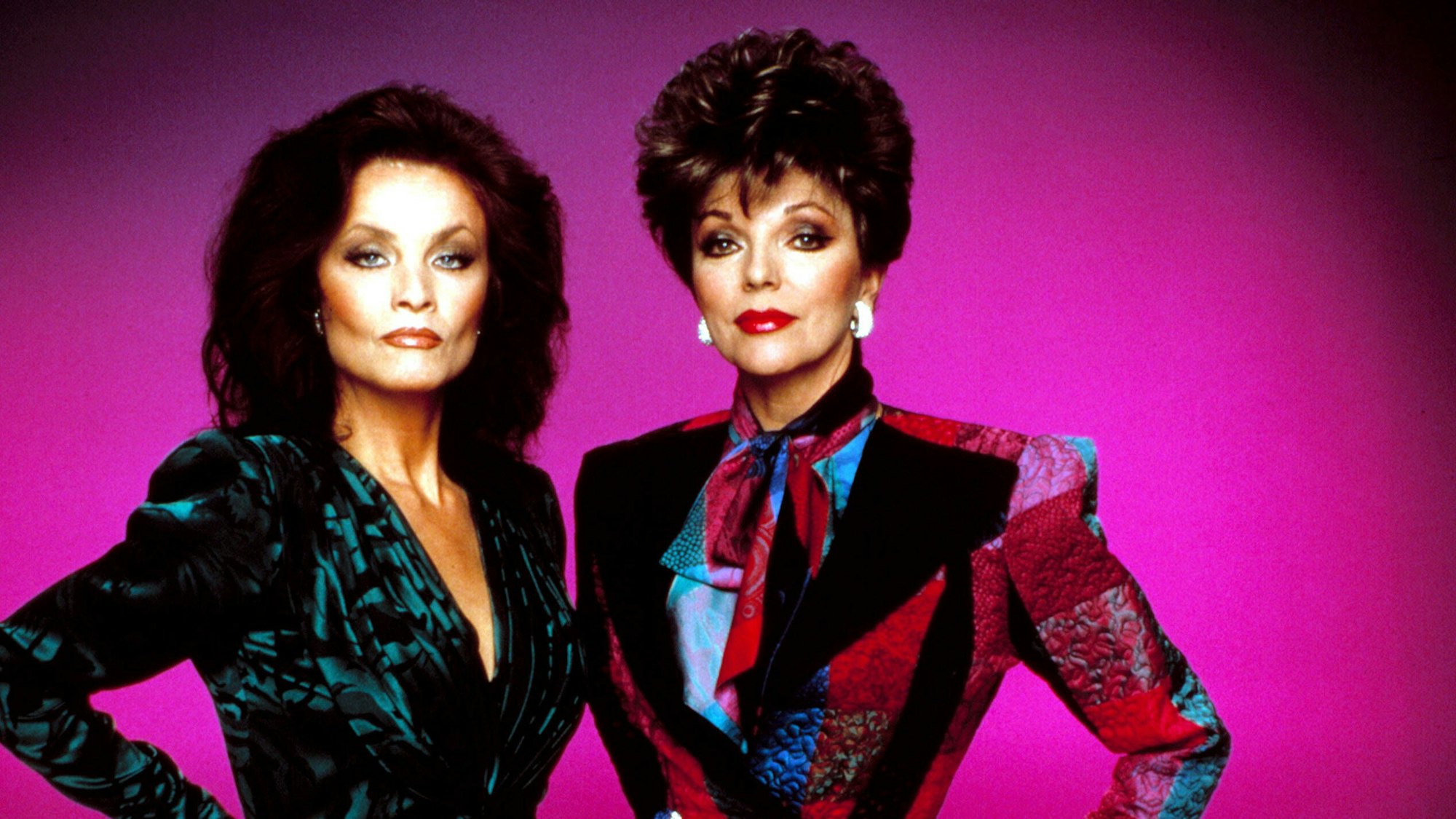 Kate O'Mara und Joan Collins im Denver-Clan (Dynasty)
