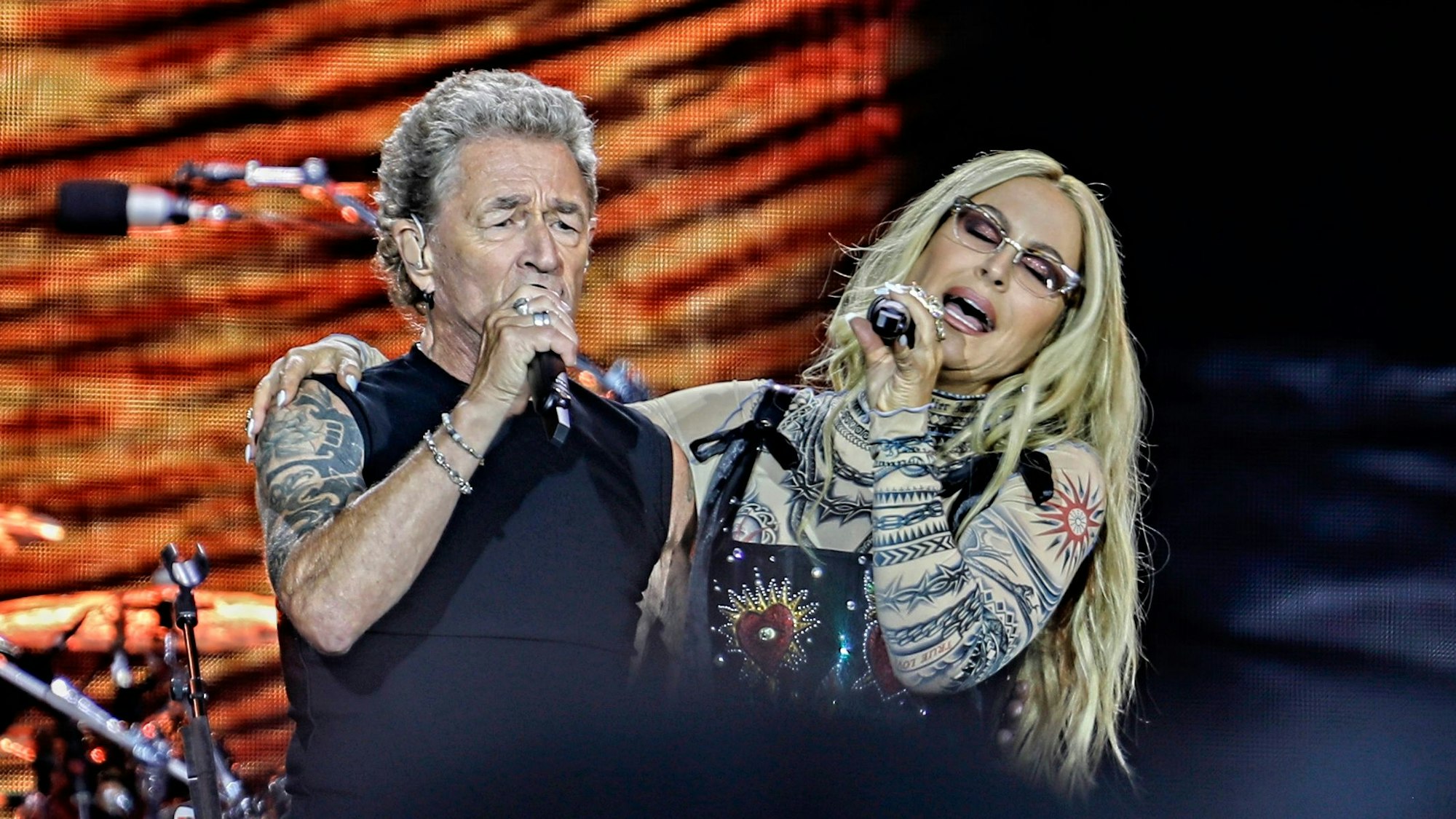 Peter Maffay mit Anastacia.