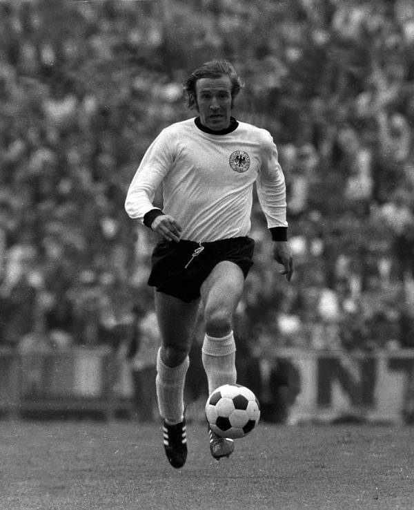 Günter Netzer bei der Euro 1972