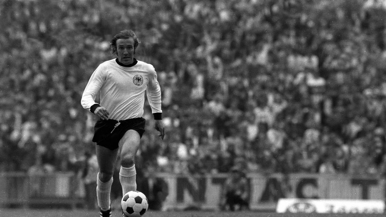 Günter Netzer bei der Euro 1972