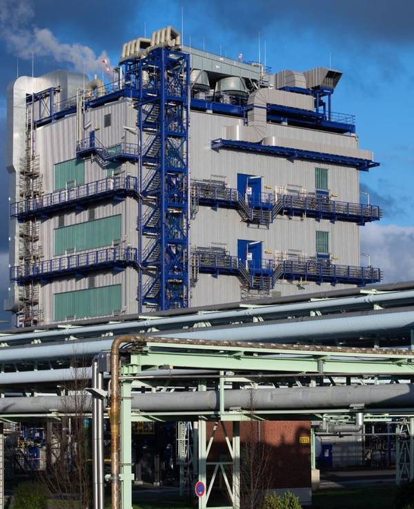 Das BASF-Werk in Hürth-Knapsack, das in Kürze stillgelegt werden soll.
