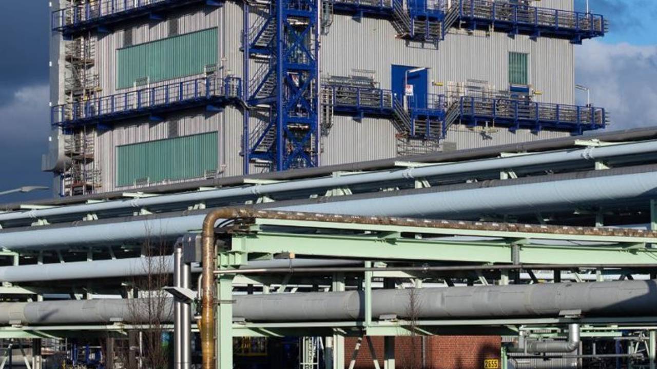 Das BASF-Werk in Hürth-Knapsack, das in Kürze stillgelegt werden soll.