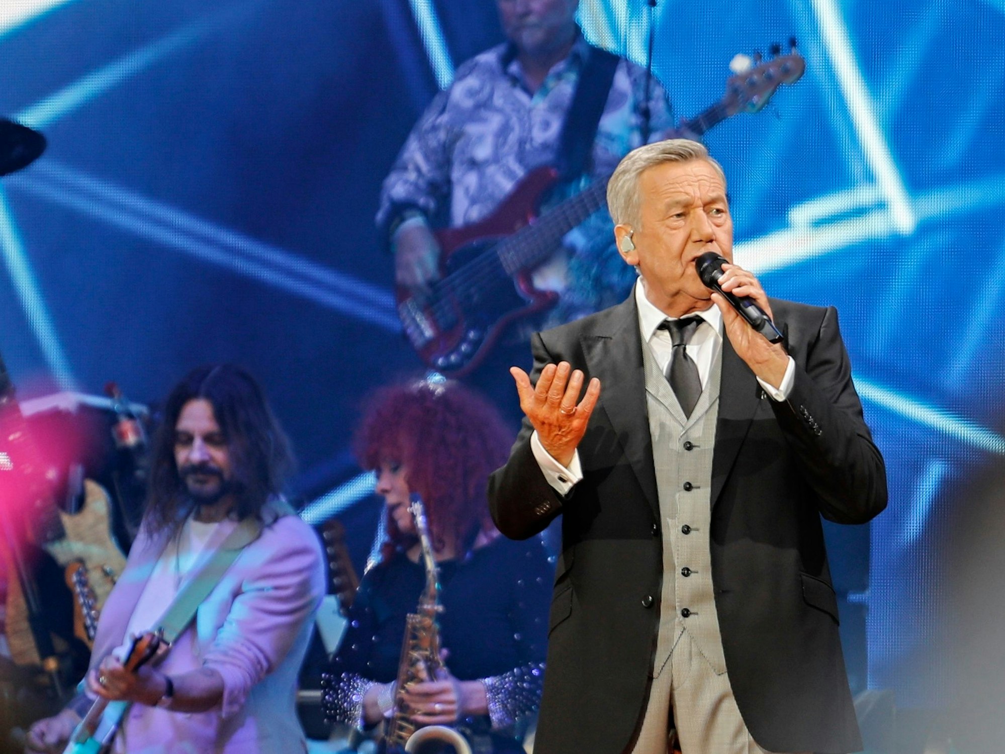 Roland Kaiser im Kölner Stadion.