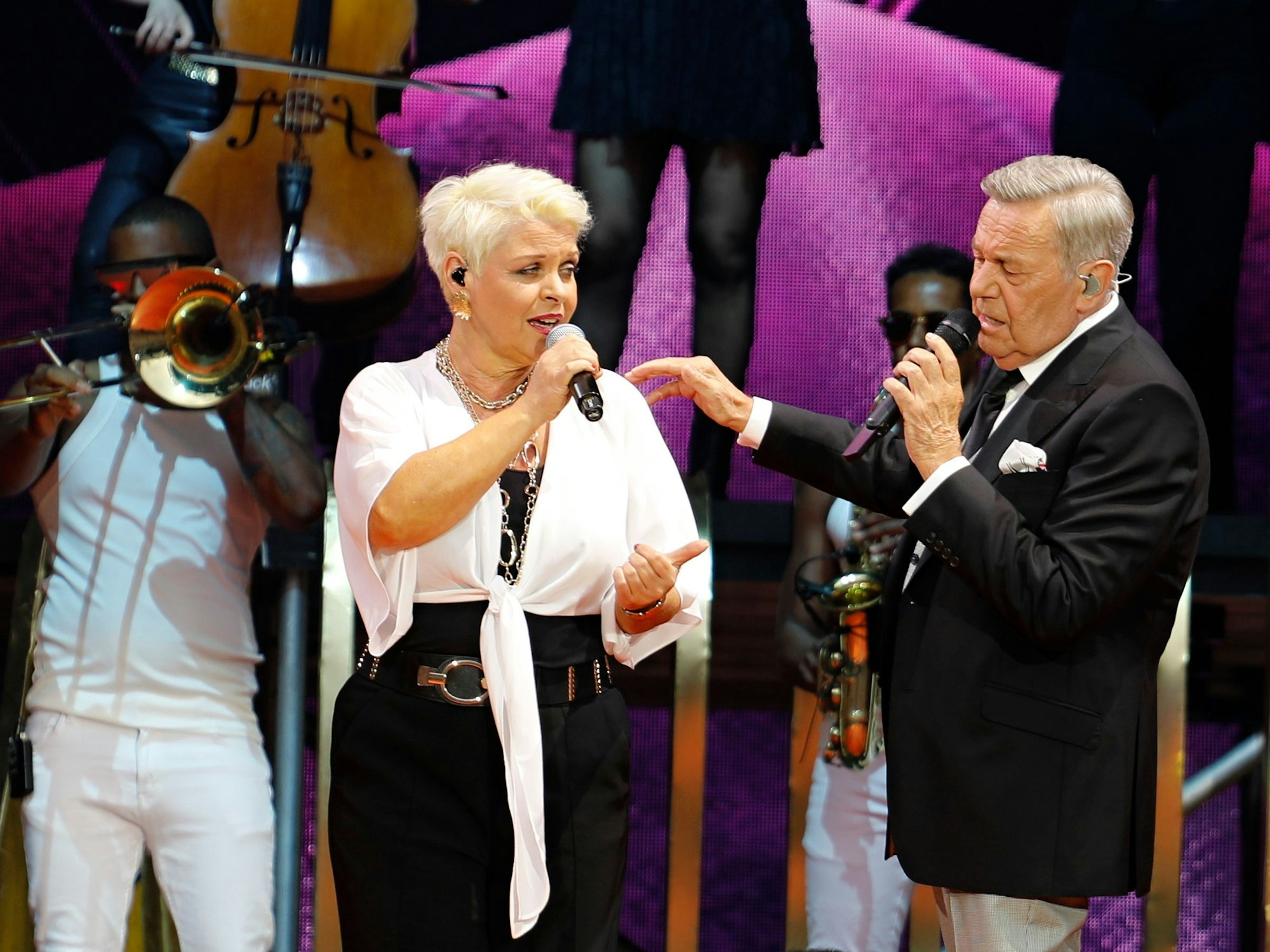 Christiane Eiben und Roland Kaiser.