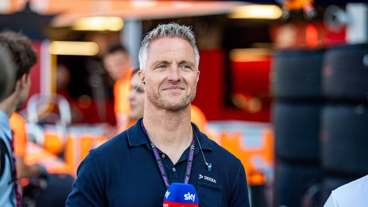 Ralf Schumacher bei einer TV-Übertragung bei der Formel 1.