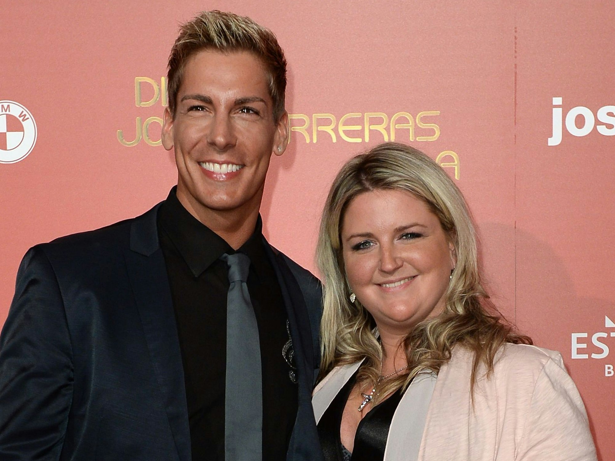 Norman Langen und Ehefrau Verena De-Haan kommen am 14.12.2016 zur Jose Carreras Gala in Berlin.