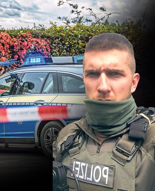 Montage von Ex-SEK-Polizist Kuni und einem richtigen SEK-Einsatz in Aalen