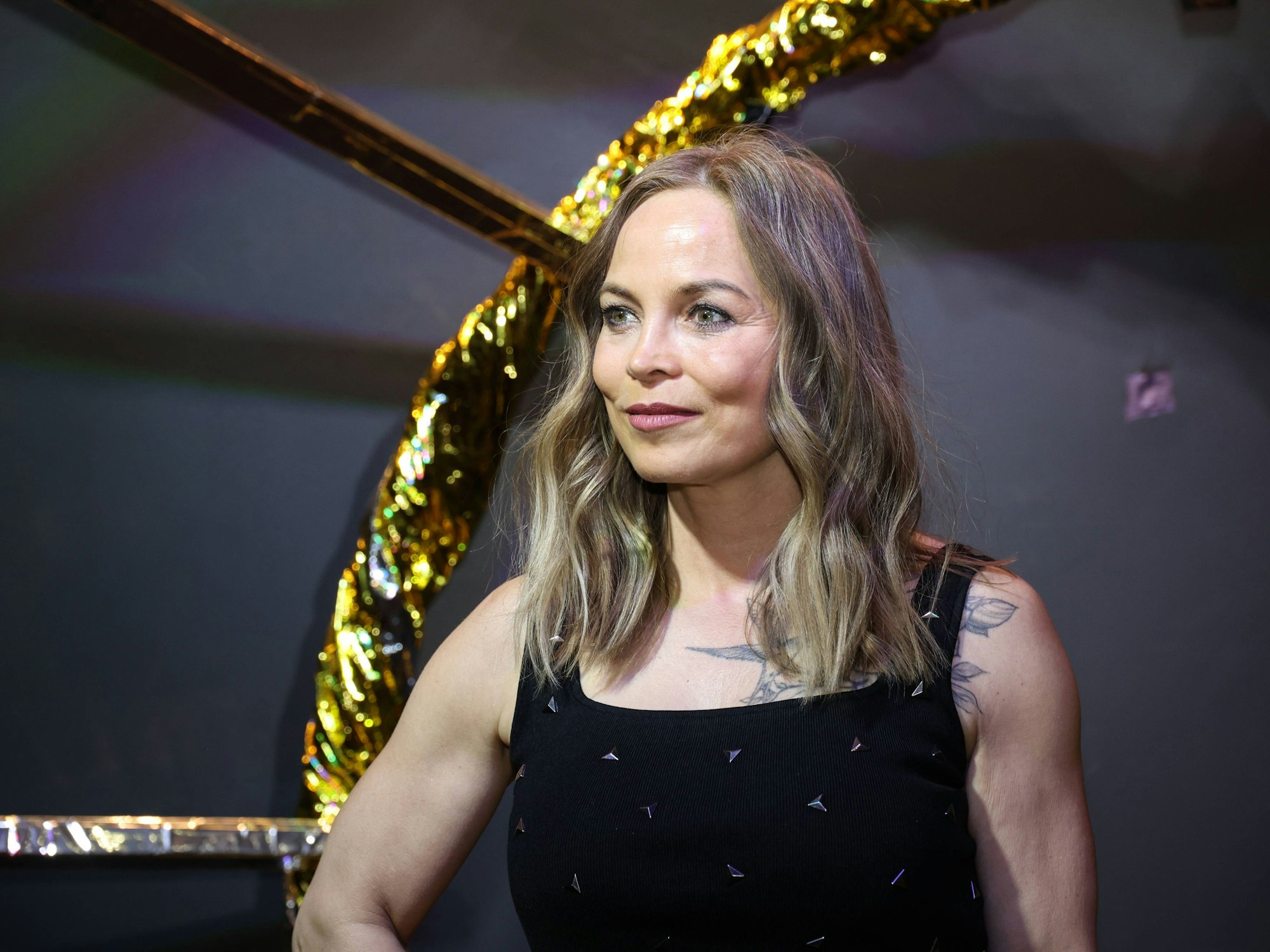 Regina Halmich im „Pulverfass“ in Hamburg anlässlich des 75-jährigen Jubiläums des BDB.