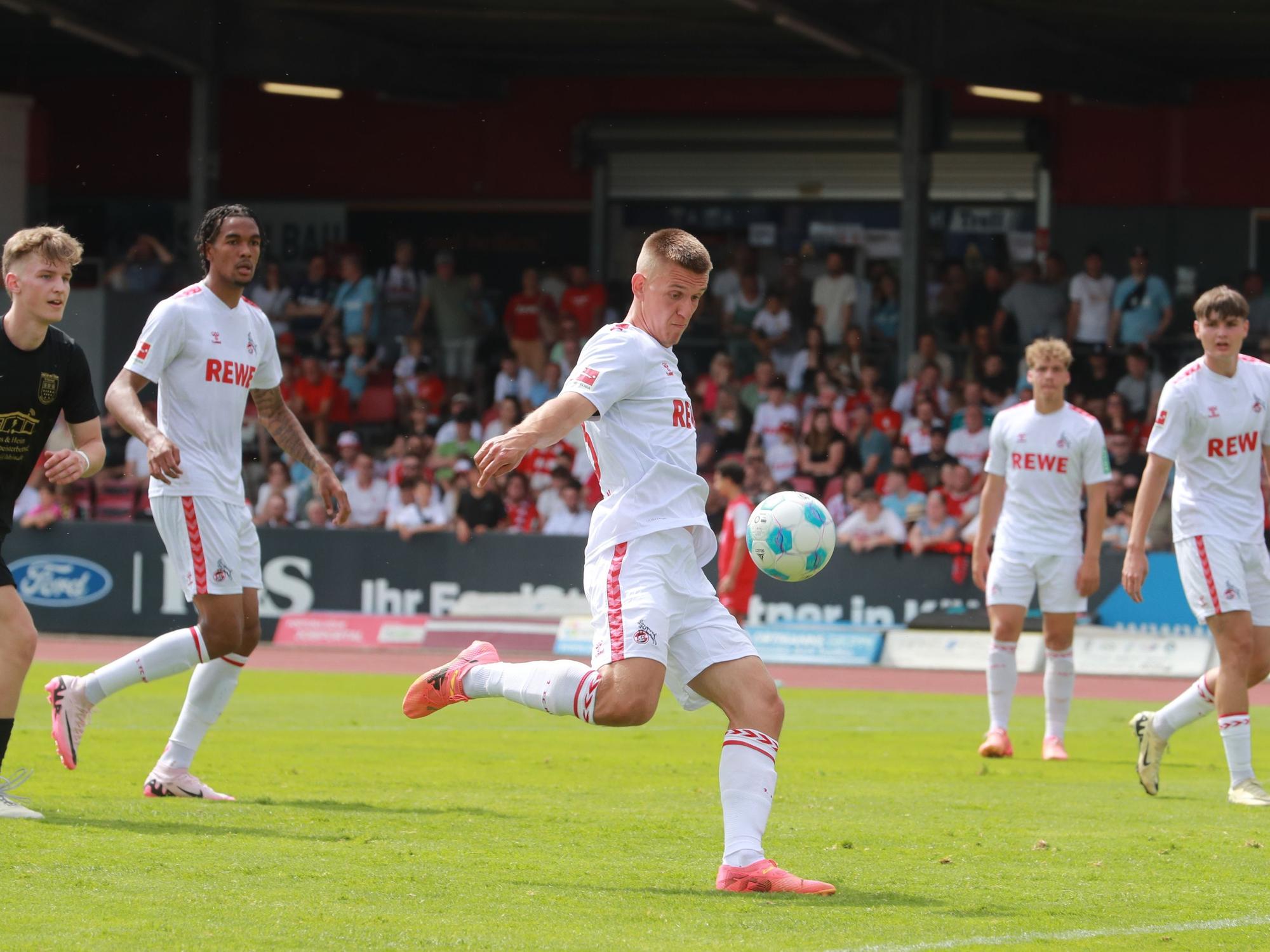 Testspiel im Südstadion: Florian Dietz (1. FC Köln)