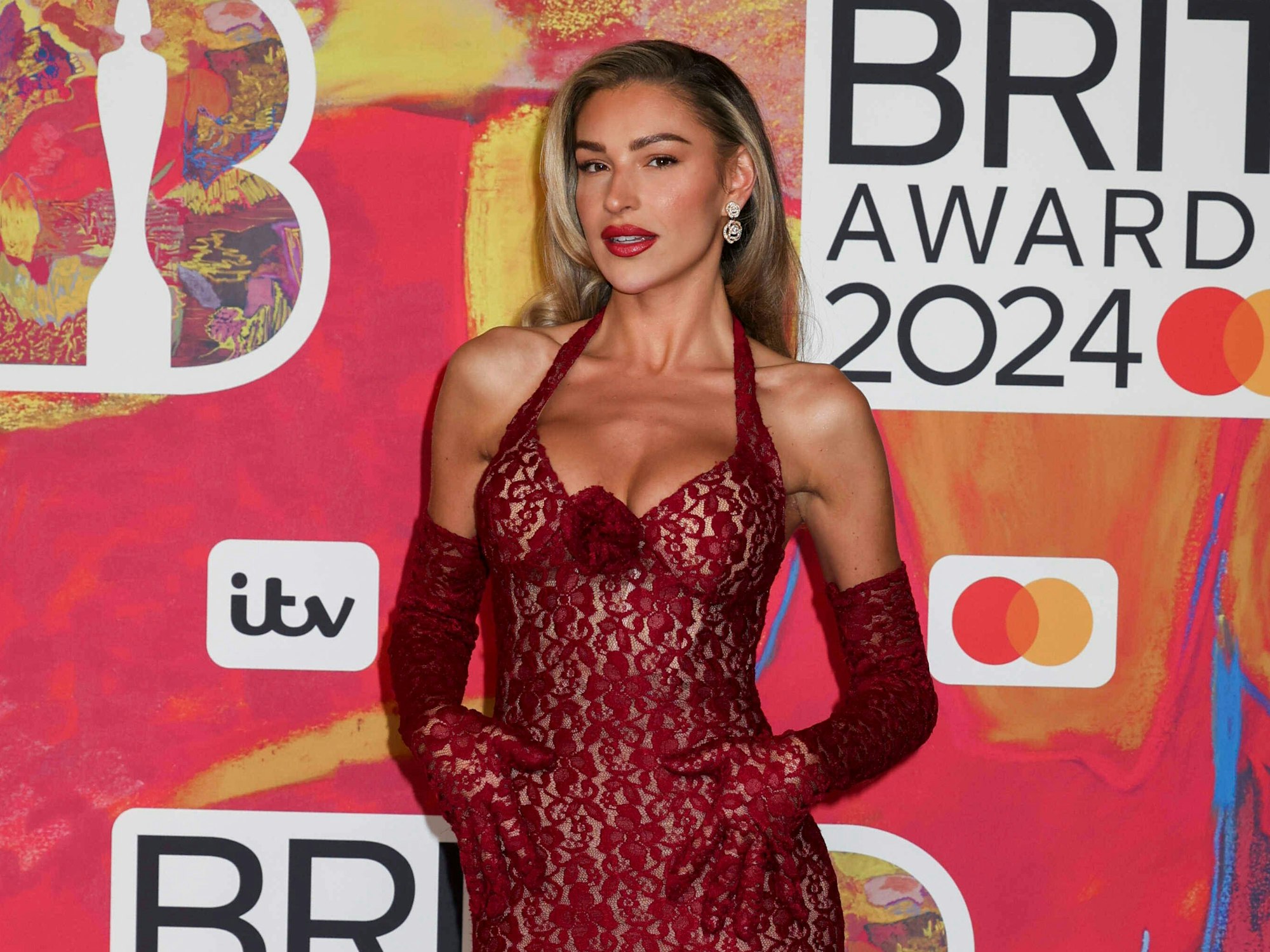 Zara McDermott im März 2024 bei den „Brit Awards“