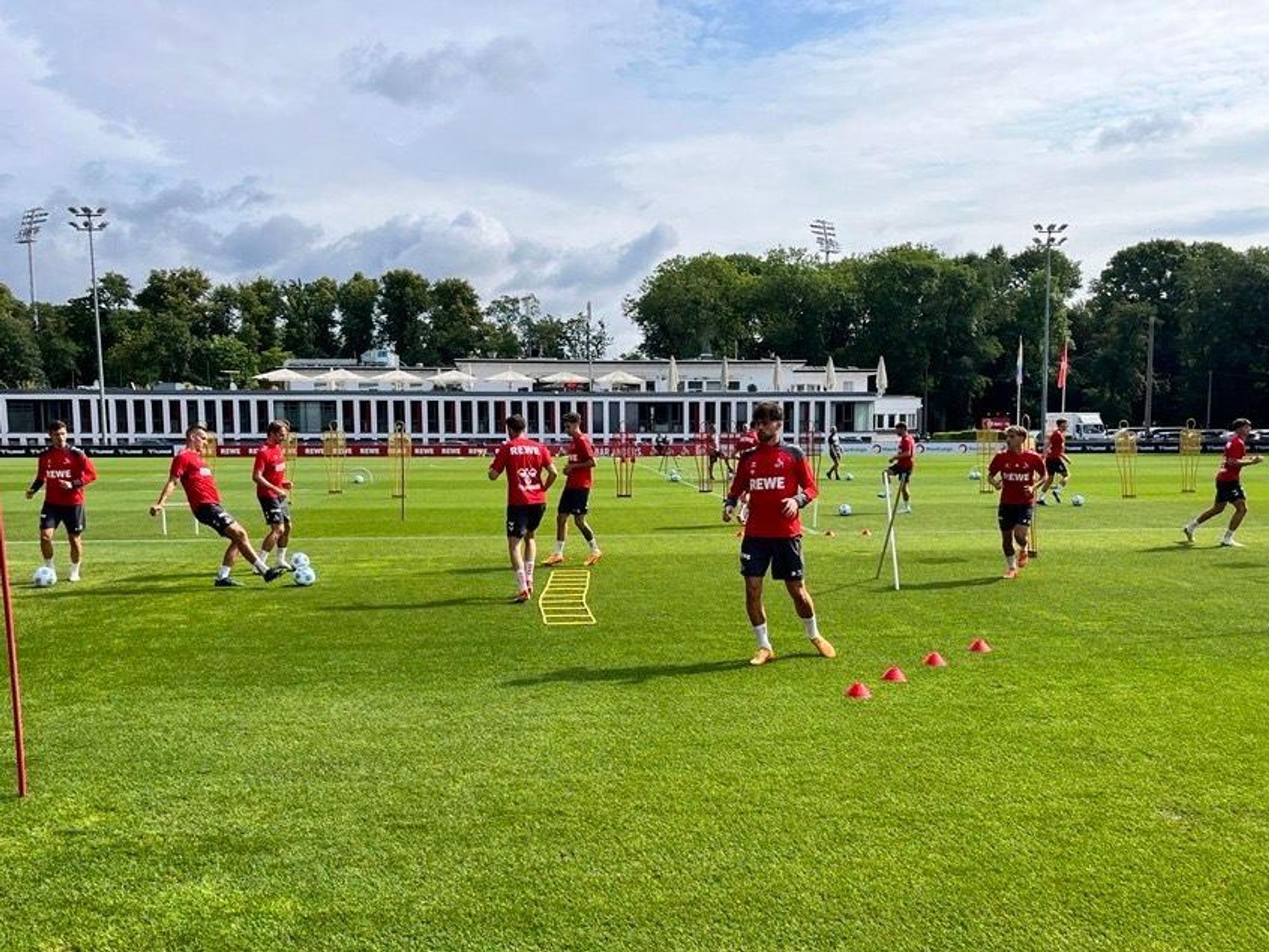 Rijad Smajic durfte am Mittwoch (17. Juli 2024) bei den FC-Profis trainieren.