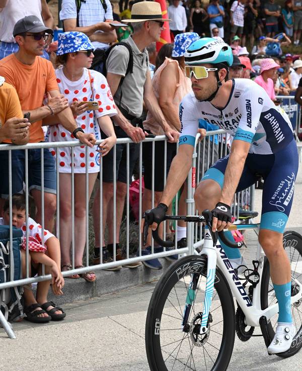 16-07-2024 Tour De France Tappa 16 Gruissan - Nimes 2024, Bahrain Victorious Bauhaus, Phil Gruissan PUBLICATIONxNOTxINxITAxFRAxNED