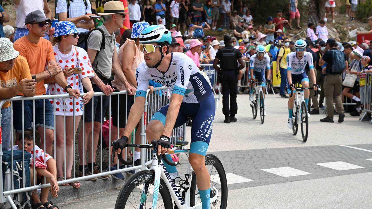 16-07-2024 Tour De France Tappa 16 Gruissan - Nimes 2024, Bahrain Victorious Bauhaus, Phil Gruissan PUBLICATIONxNOTxINxITAxFRAxNED