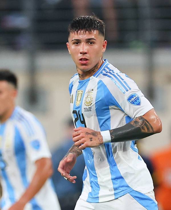 Enzo Fernández bei der Copa América.