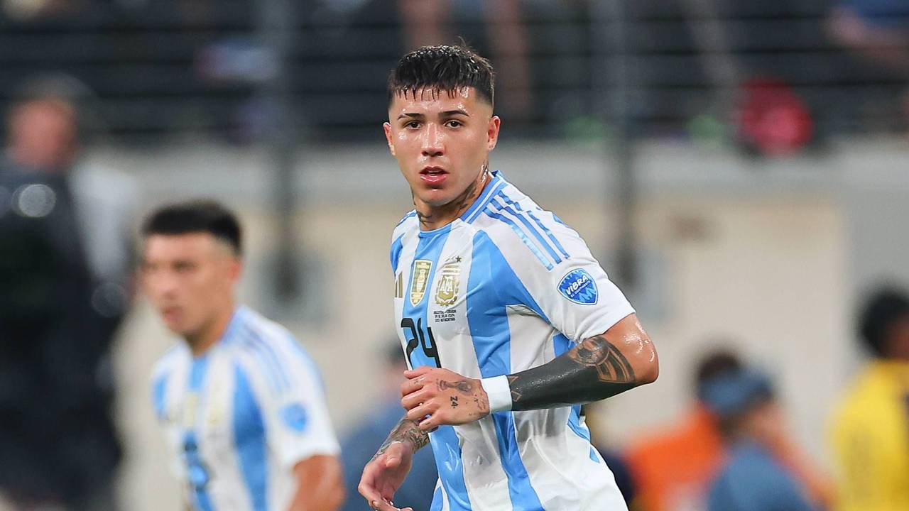 Enzo Fernández bei der Copa América.
