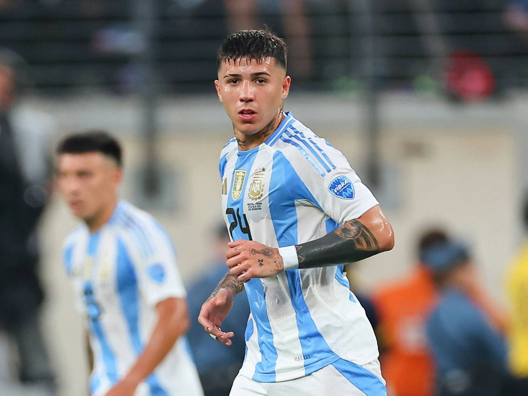 Enzo Fernández bei der Copa América.