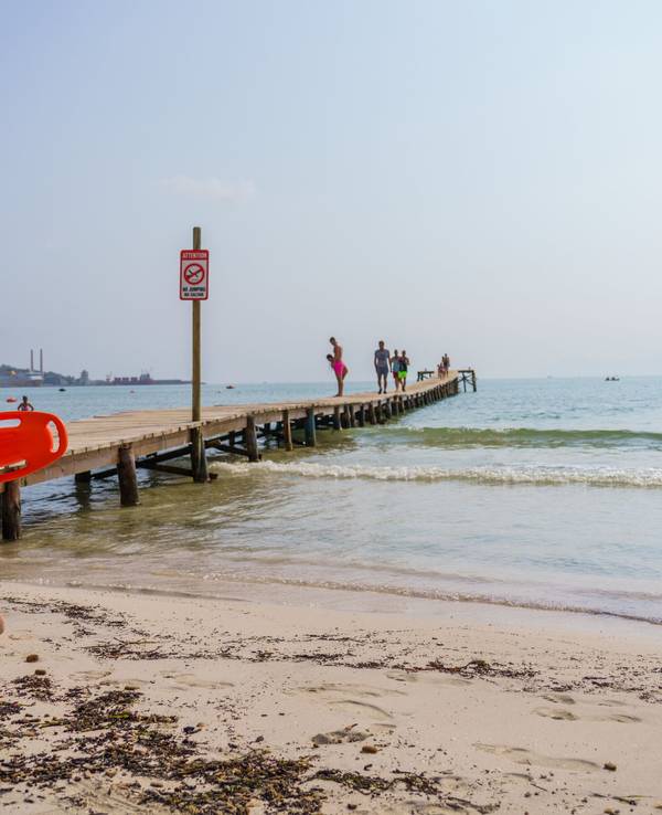Ein Rettungsschwimmer am Strand von Mallorca (Symbolfoto)