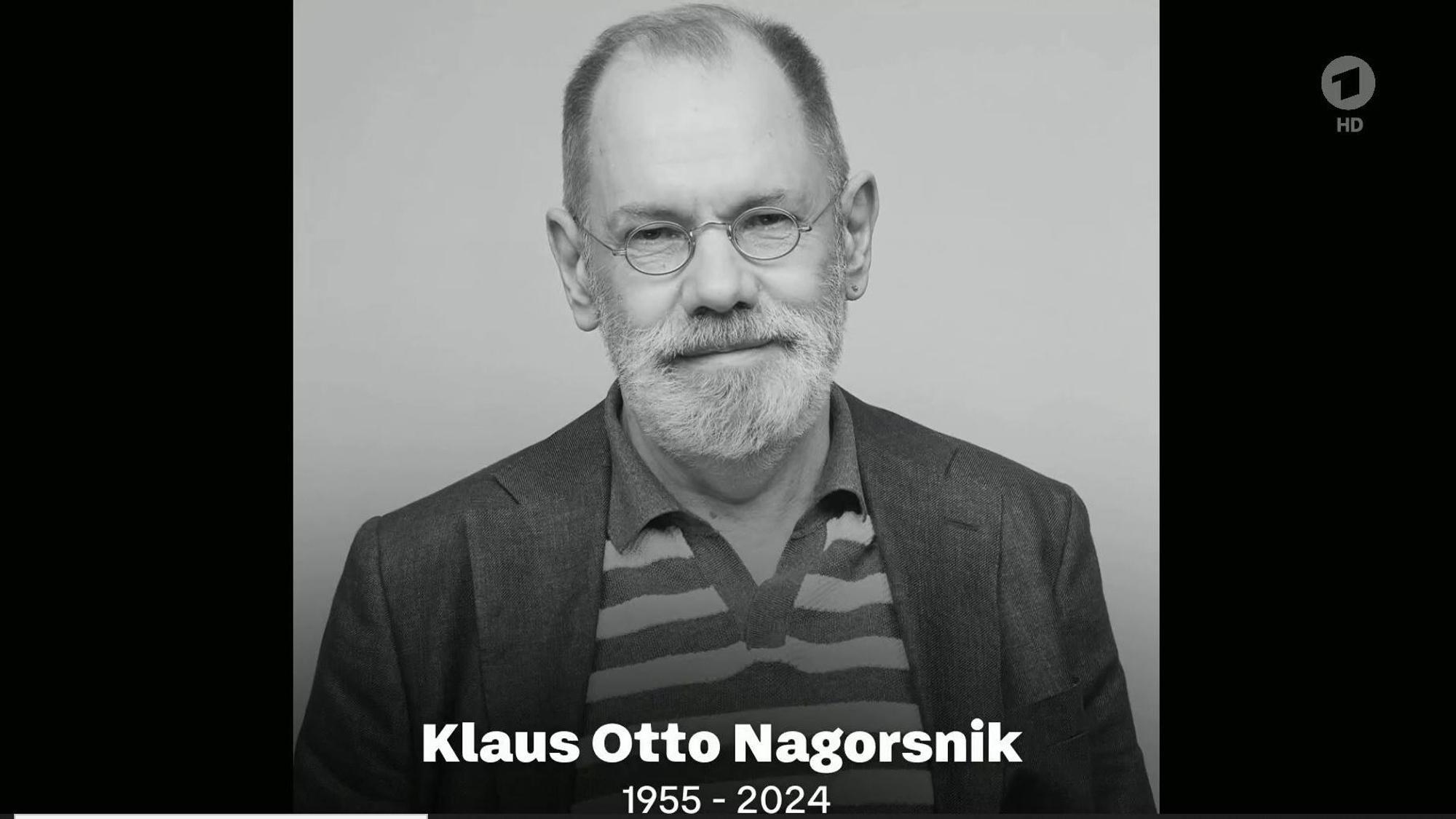 Klaus Otto Nagorsnik, bekannt aus der ARD-Show „Gefragt - Gejagt“.