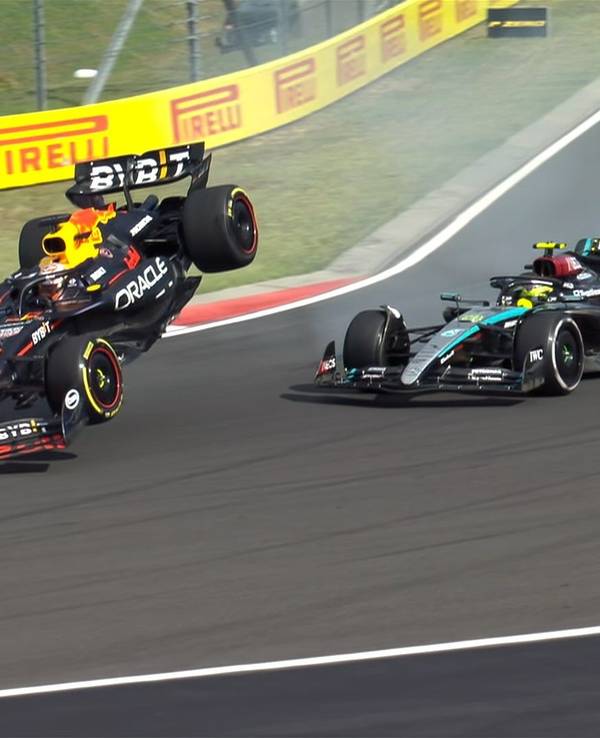 Crash zwischen Max Verstappen und Lewis Hamilton in der Formel 1 am Sonntag