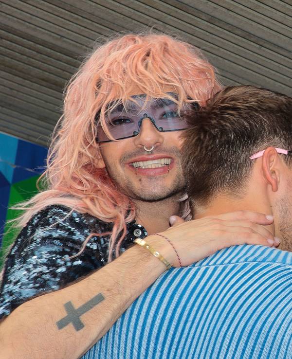 21.07.2028, Köln: Bill Kaulitz.Cologne Pride Demo.Foto:Dirk Borm