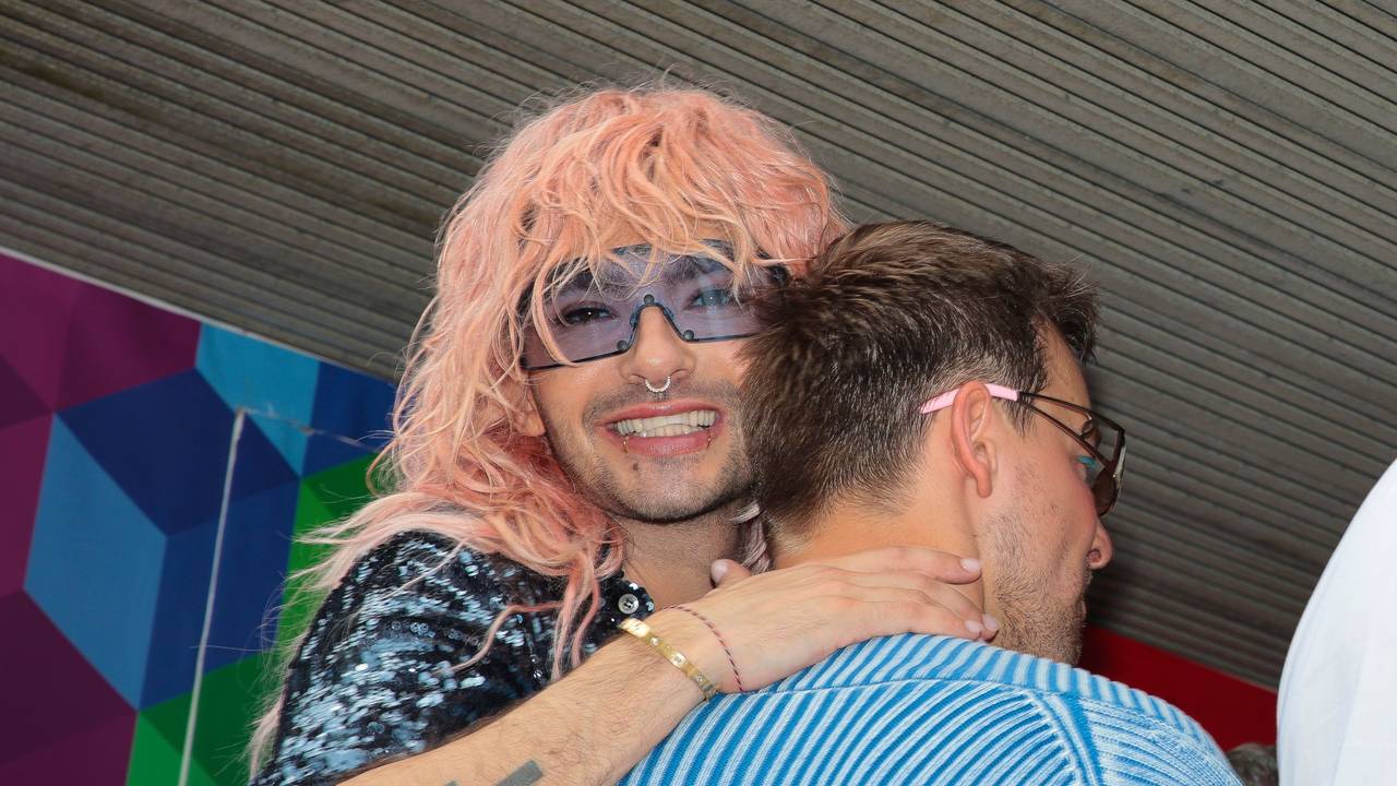 21.07.2028, Köln: Bill Kaulitz.Cologne Pride Demo.Foto:Dirk Borm