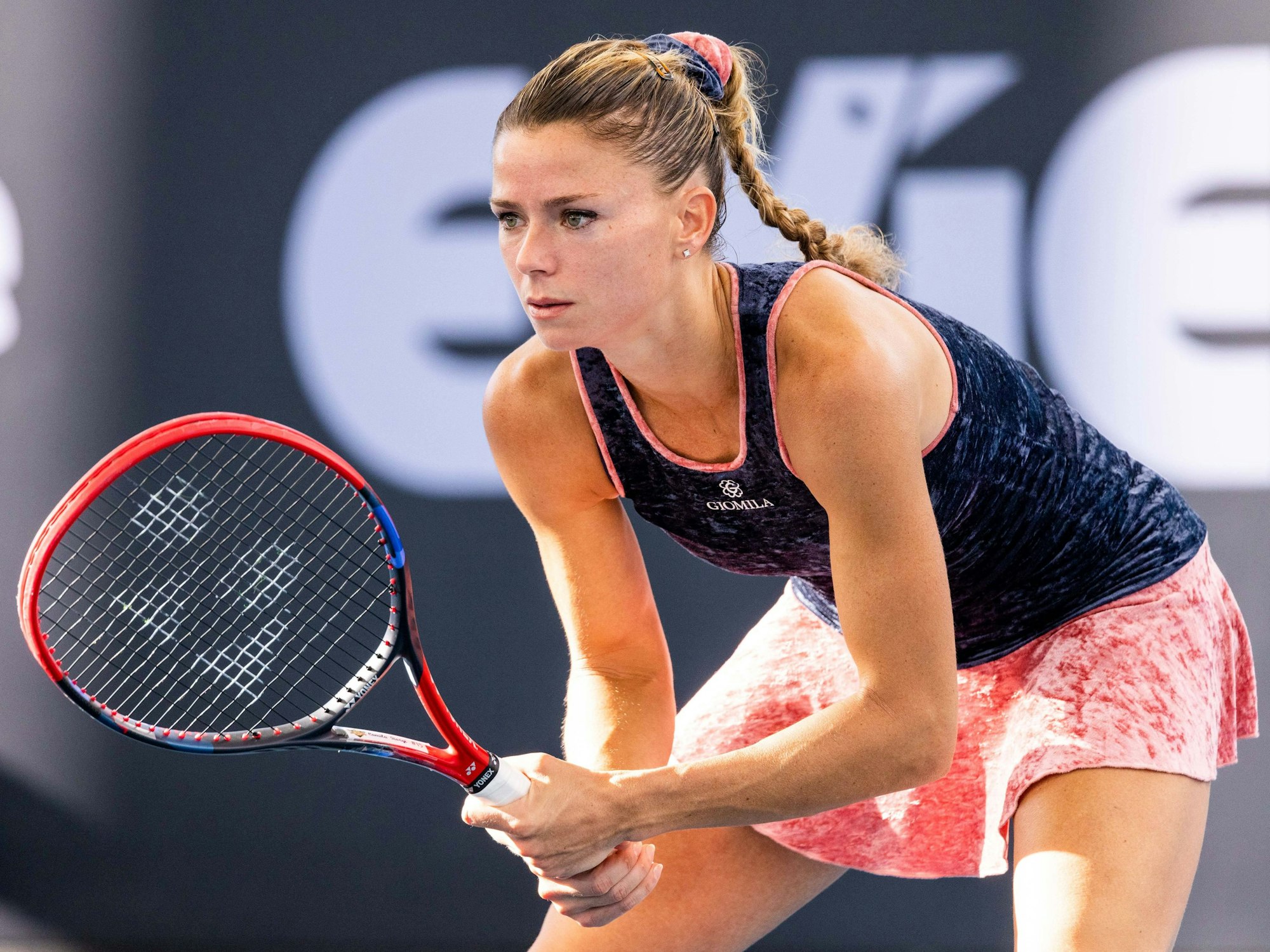 Camila Giorgi beim Tennis.