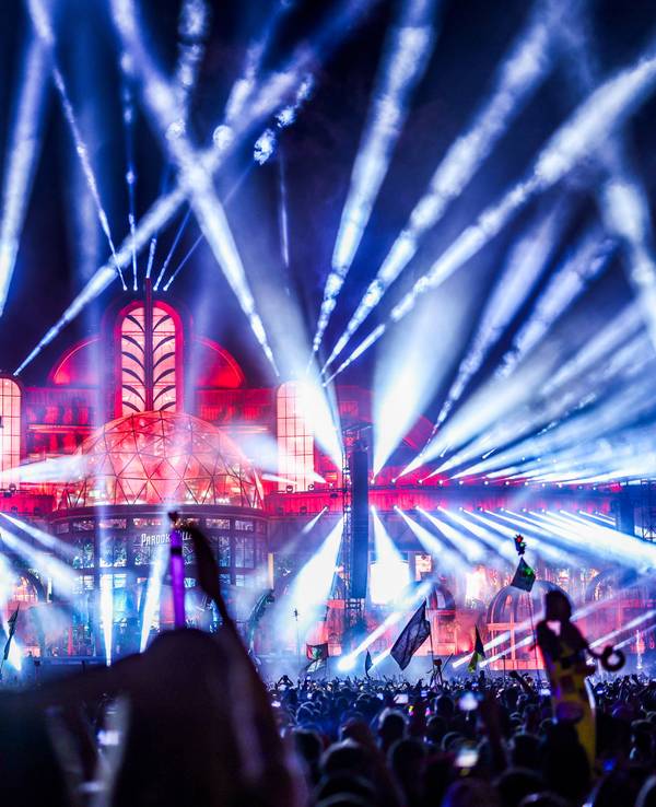 Die Mainstage des Parookaville-Festivals.