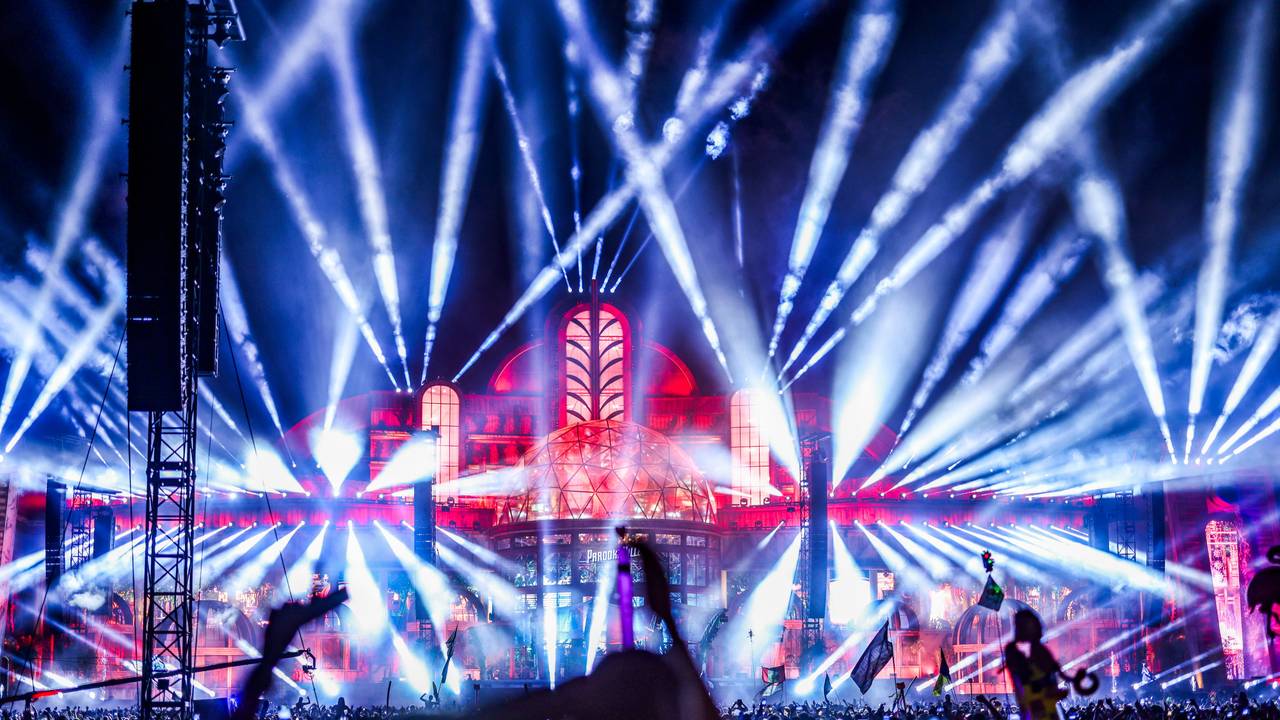 Die Mainstage des Parookaville-Festivals.