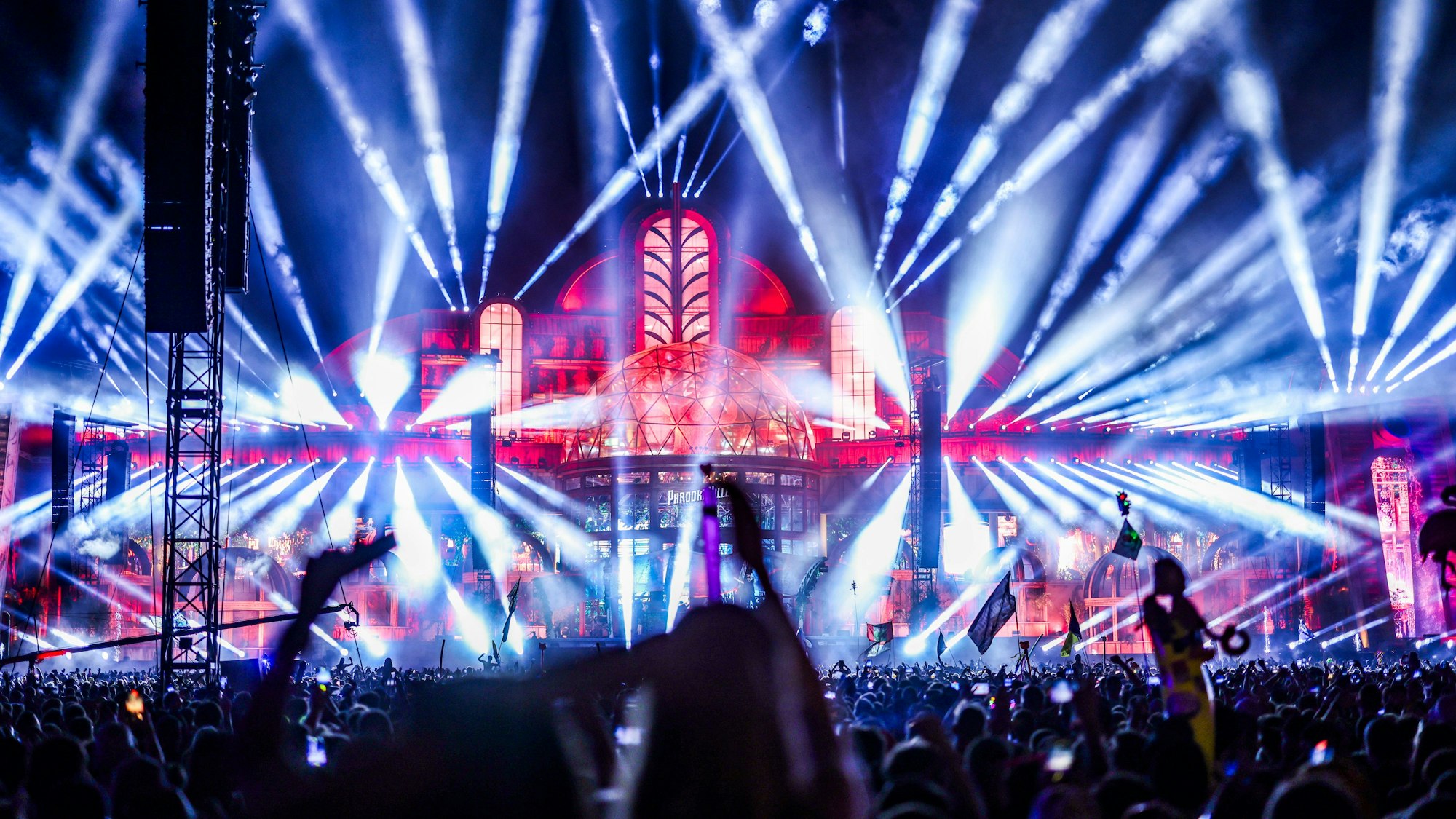 Die Mainstage des Parookaville-Festivals.