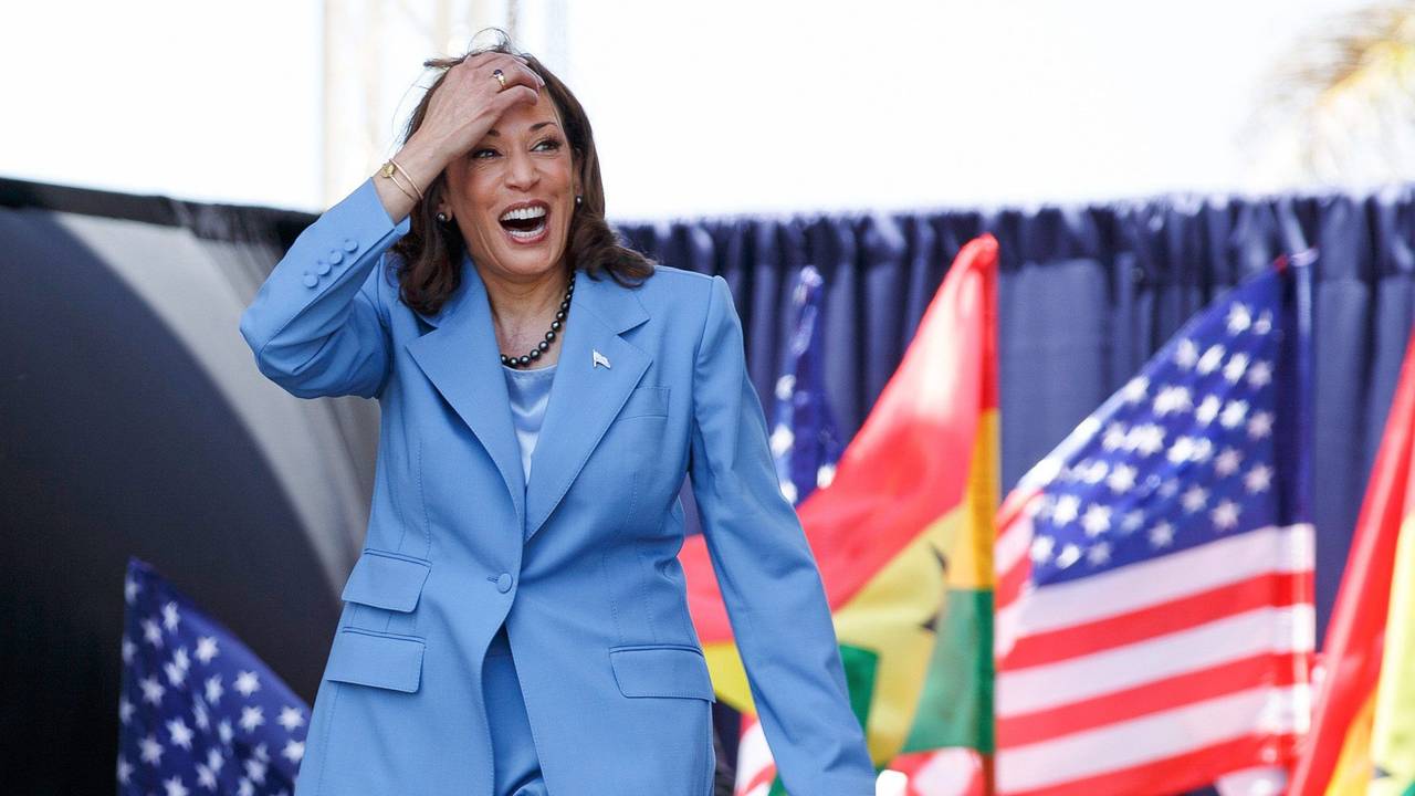 Kamala Harris am 28. März 2023 in Accra (Ghana)