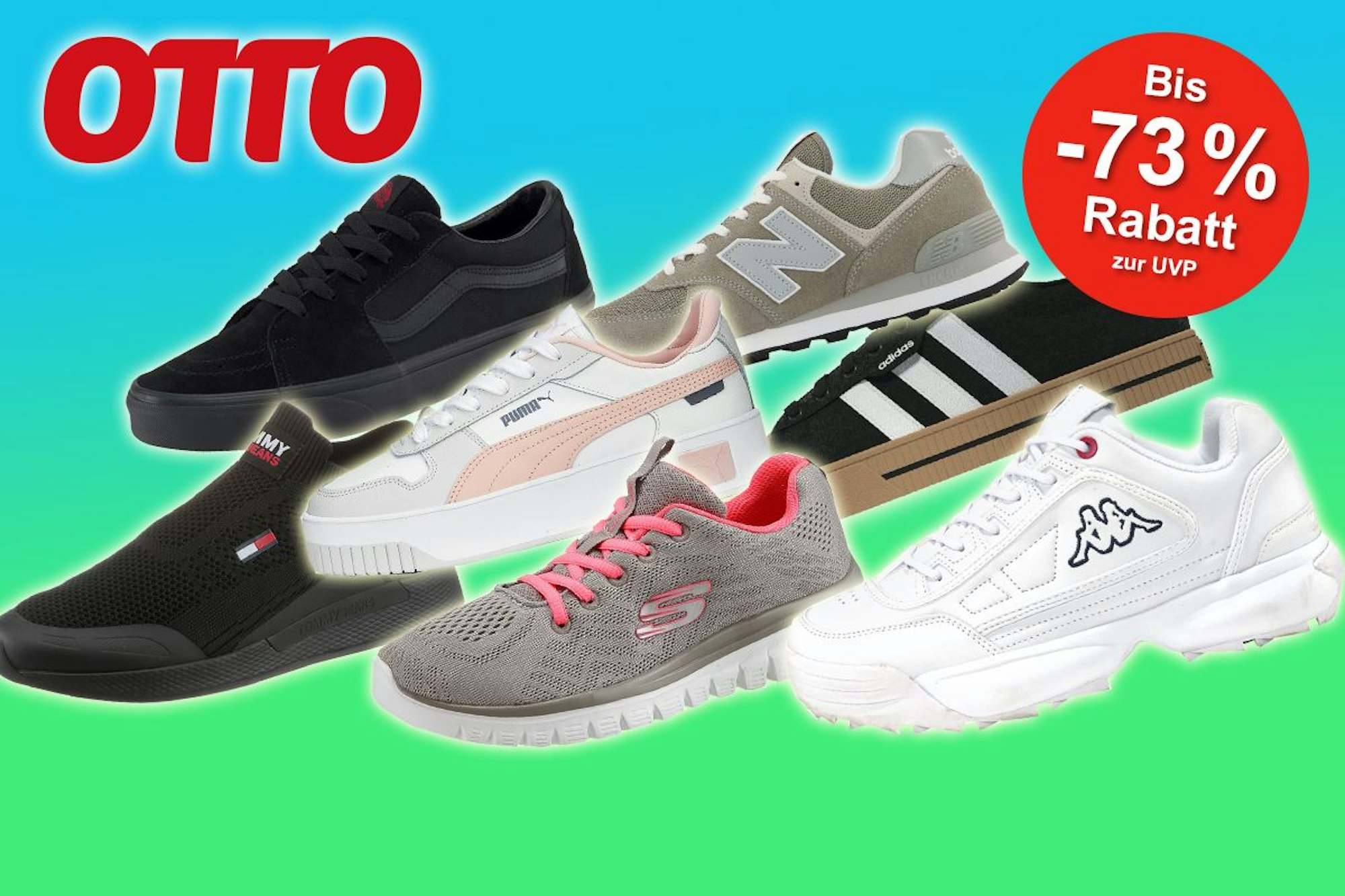 Mega Sneaker Sale bei OTTO Jetzt bis 73 Rabatt auf Sneaker von Puma adidas Nike New Balance und mehr sichern Express
