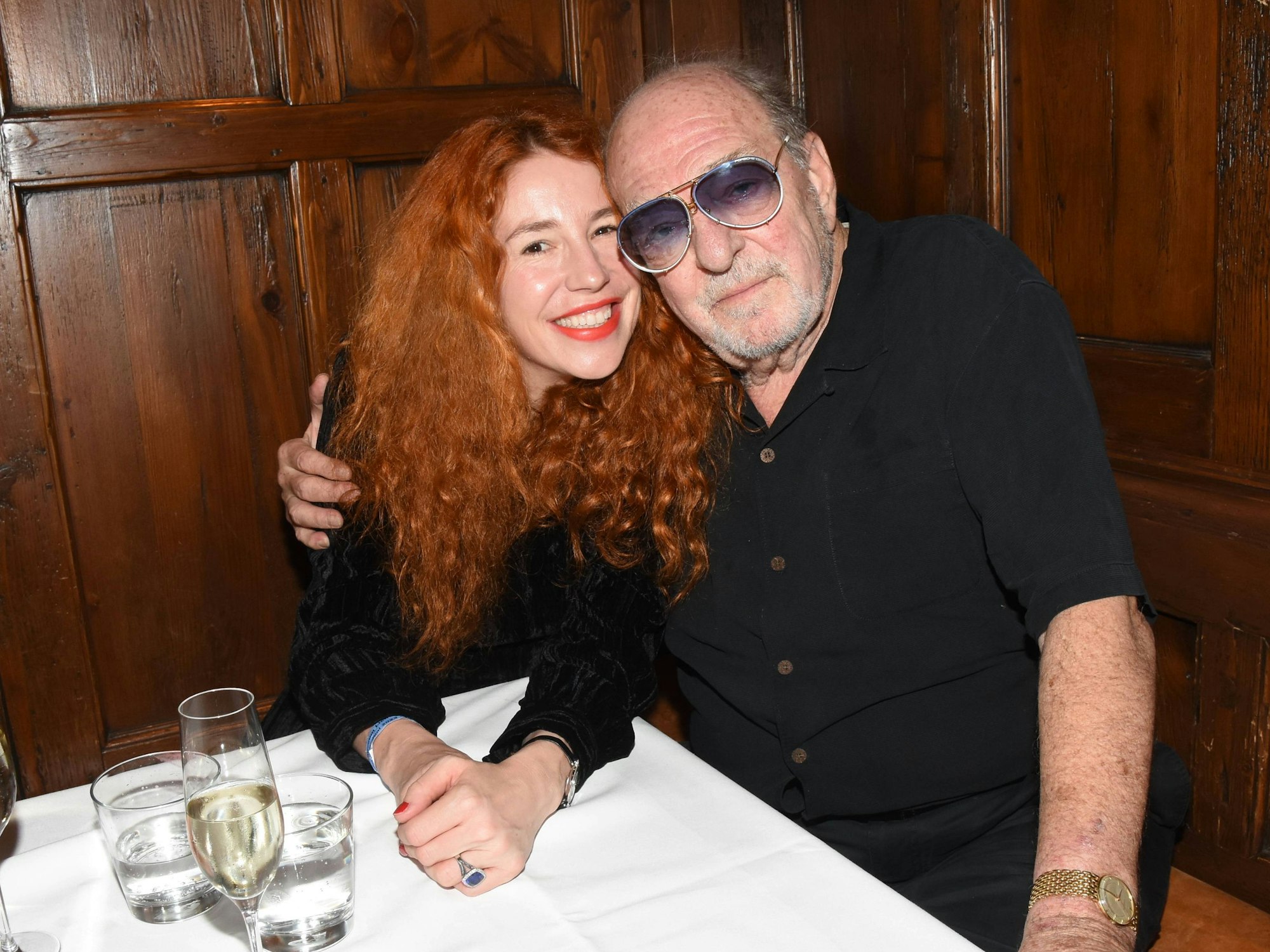 Ralph Siegel mit seiner Frau Laura im Juni 2023 im Hackerhaus in München