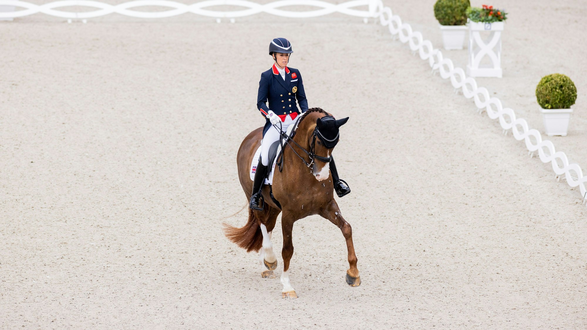 Charlotte Dujardin beim CHIO in Aachen.