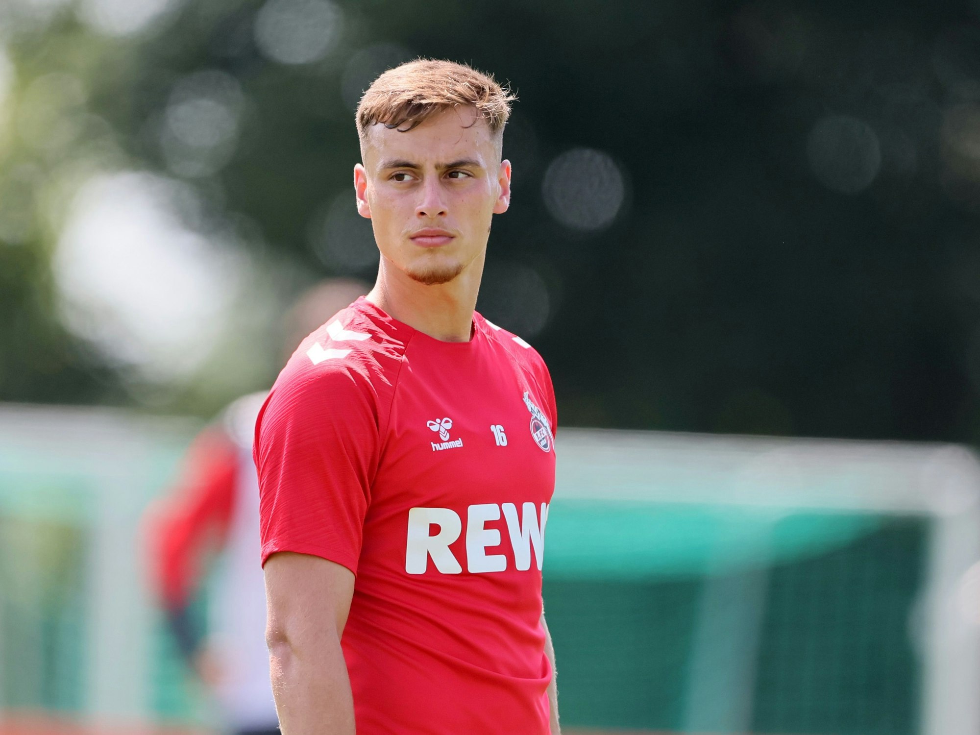 Marvin Obuz im Trainingslager in Bad Waltersdorf.