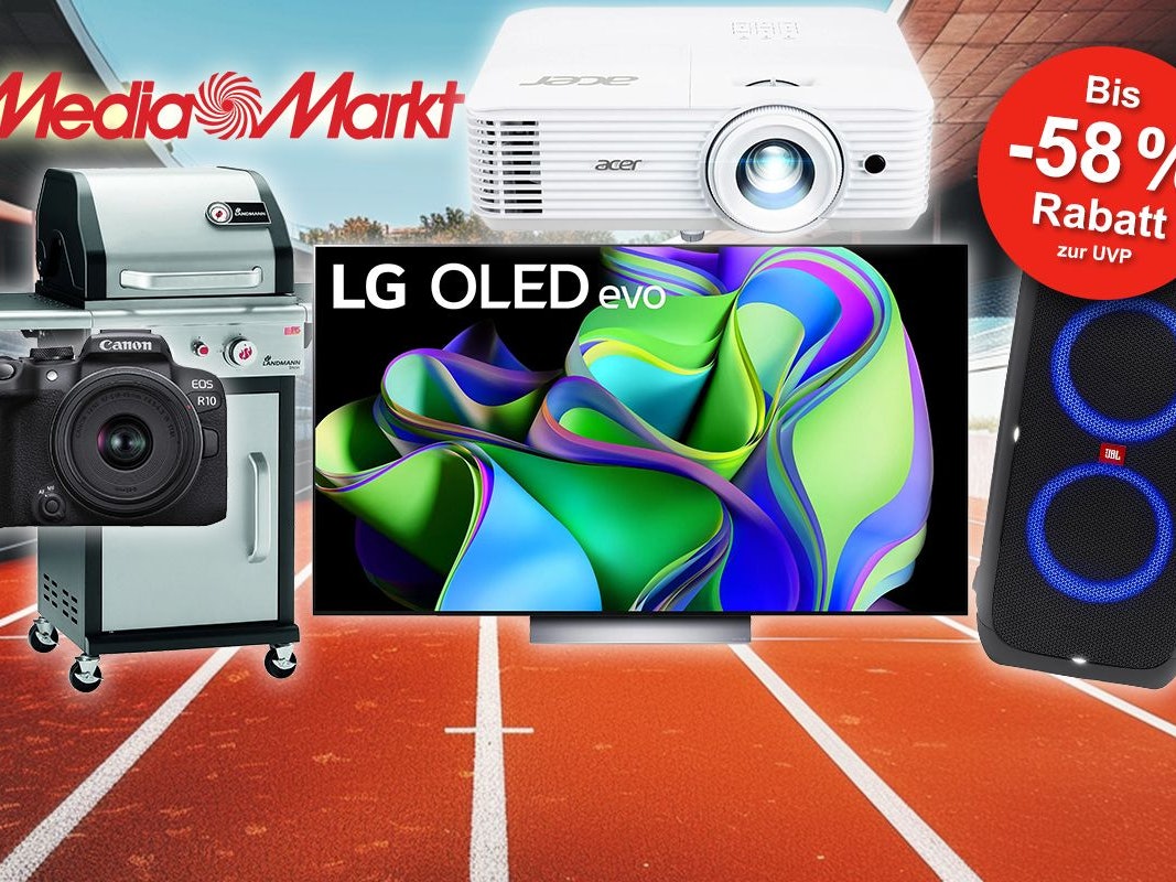 MediaMarkt Olympia Angebote Bis 58% Rabatt auf Smart-TVs, Soundbars und mehr von Marken wie Samsung, LG, Philips und Bose