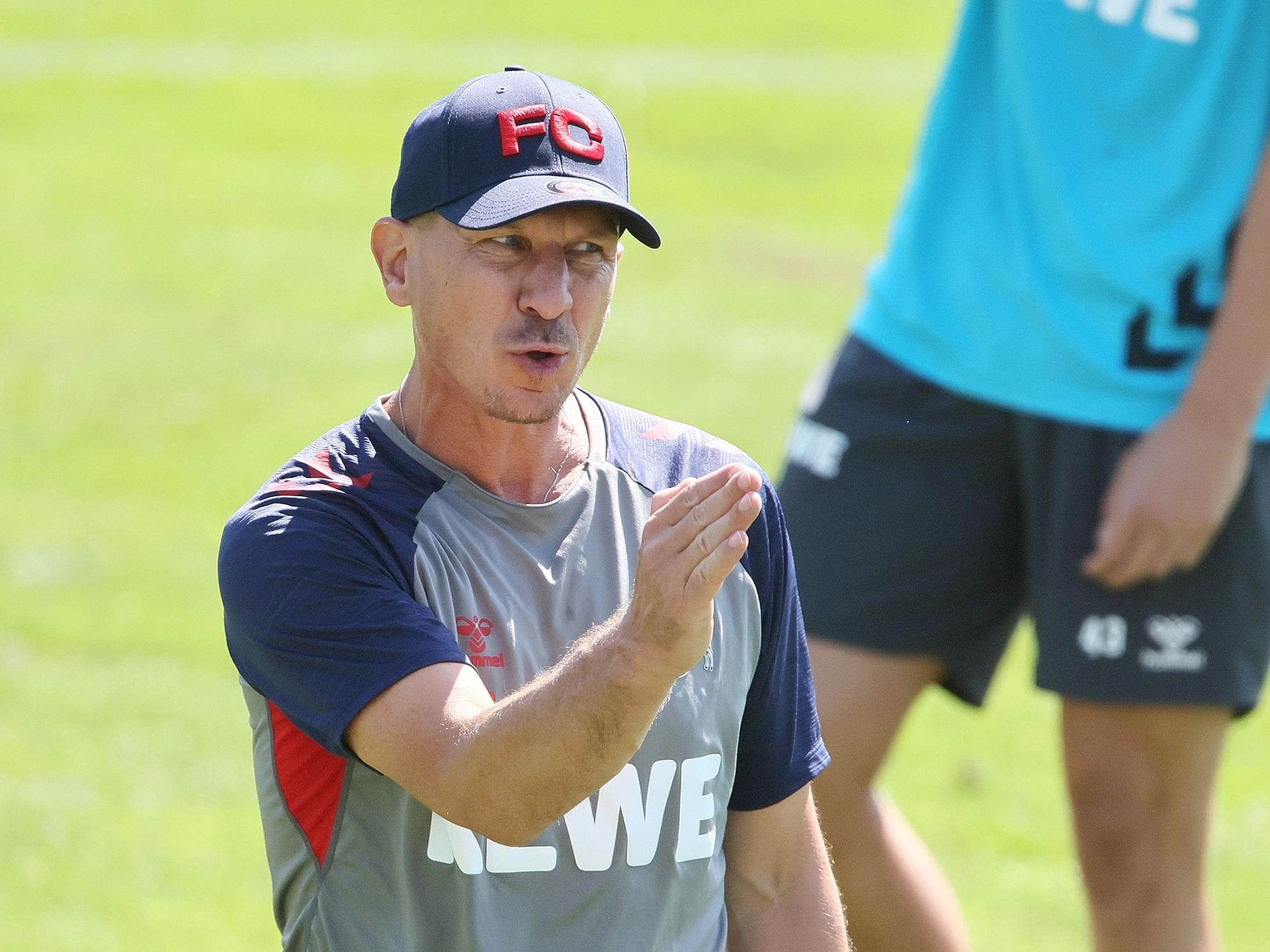 Gerhard Struber im Trainingslager in Bad Waltersdorf.