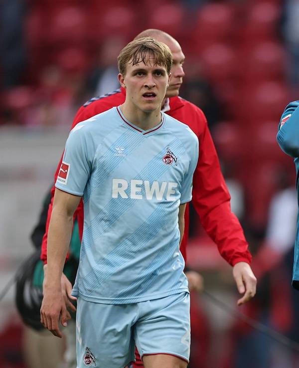 Florian Kainz, Marvin Schwäbe und Timo Hübers nach einem Spiel des 1. FC Köln.