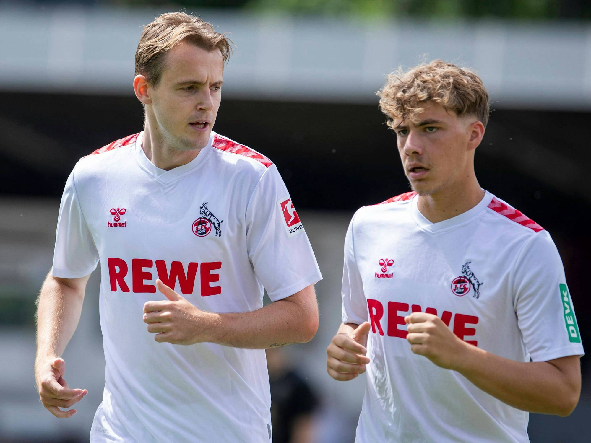 Jacob Christensen und Meiko Wäschenbach.