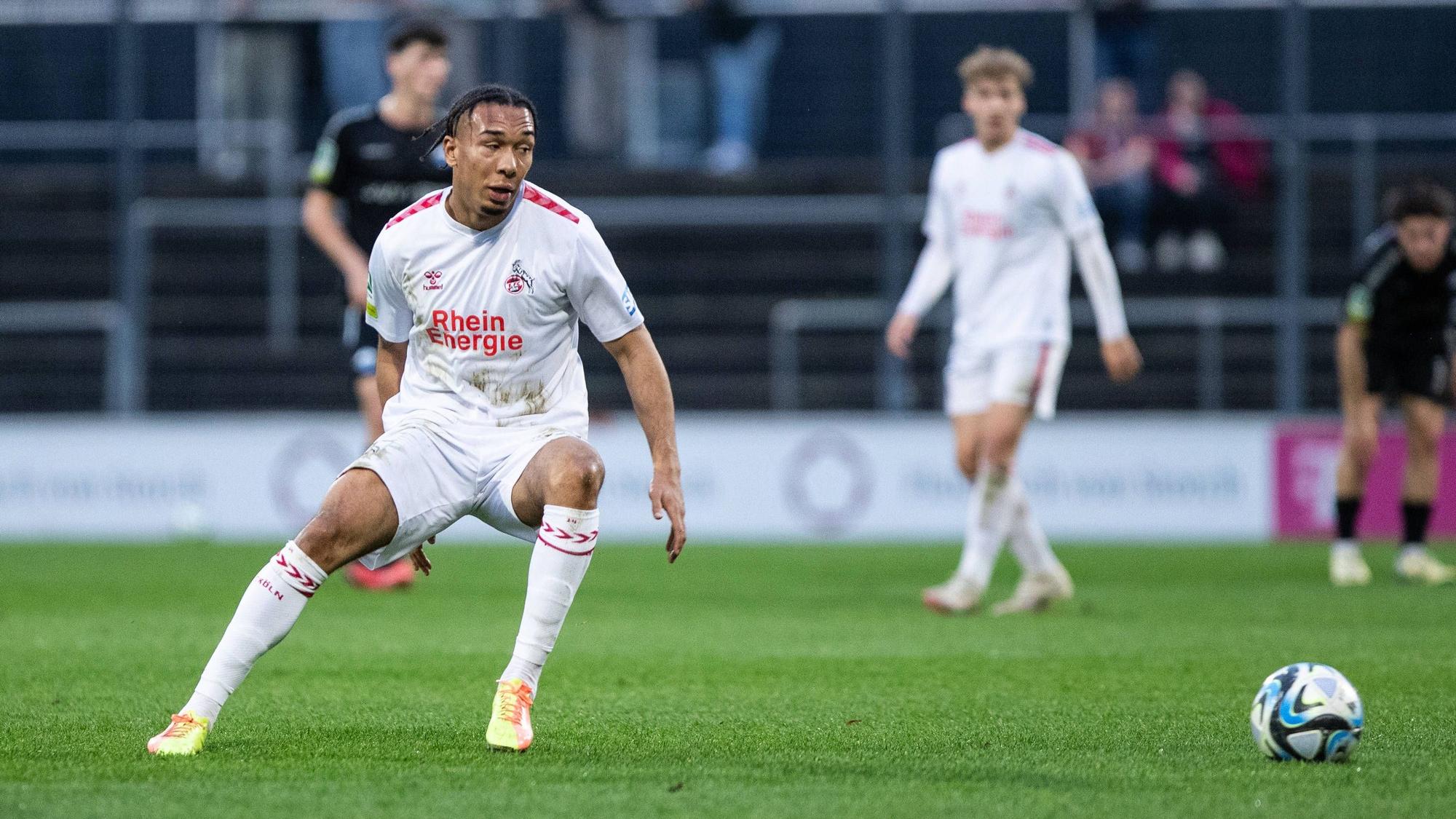 Oliver Schmitt im Spiel der U21 des 1. FC Köln.