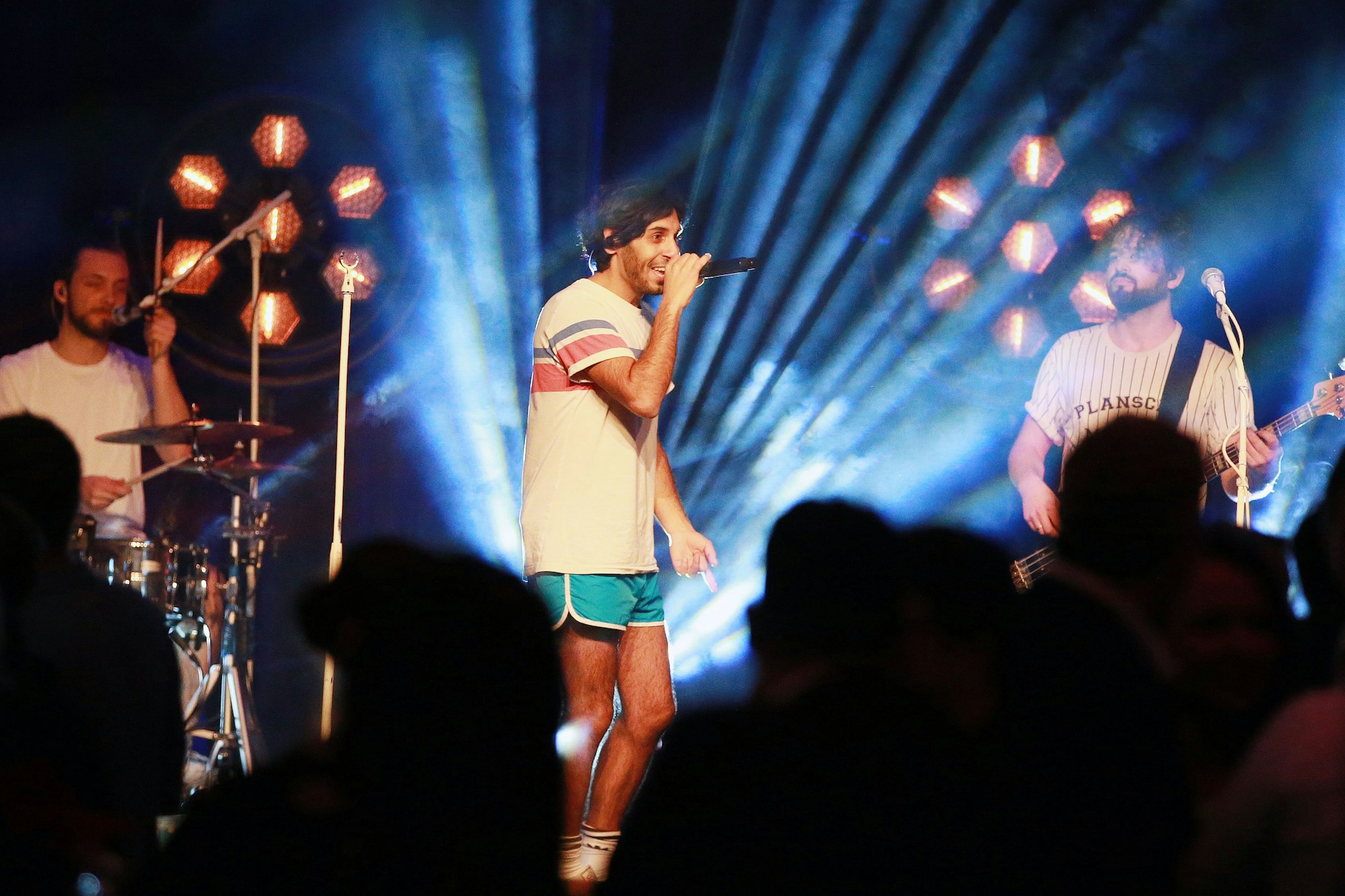 Die Band Planschemalöör bei einem Charity-Konzert.